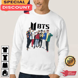 BTS Band Members Image T-Shirt Graphic Tee Corkyshirt com, Gift For Fan, Music Tour Shirt