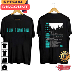 Bury Tomorow Tour North America 2023 Concert T-shirt, Gift For Fan, Music Tour Shirt