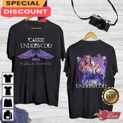 Carrie Underwood The Denim Rhinestones Tour 2023 T Shirt, Gift For Fan, Music Tour Shirt
