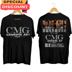 CMG Collective Music Group 2023 Gangsta Art Tour T-shirt, Gift For Fan, Music Tour Shirt