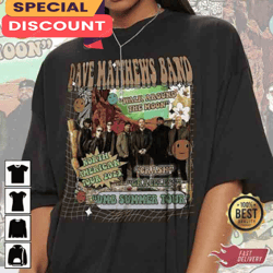 Dave Matthews Band Charlottesville Virginia Rock Music Shirt, Gift For Fan, Music Tour Shirt