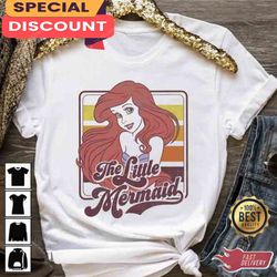 Disney Princess The Little Mermaid Ariel Vintage Shirt, Gift For Fan, Music Tour Shirt