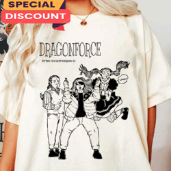 DragonForce Band Members Herman Li Sam Totman T-shirt, Gift For Fan, Music Tour Shirt