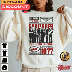 Foreigner The Histroric Farewell Tour 2023 Sweatshirt, Gift For Fan, Music Tour Shirt