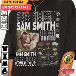 GLORIA Sam Smith Tour Concert 2023 Unisex T-Shirt Gift For Fans, Gift For Fan, Music Tour Shirt
