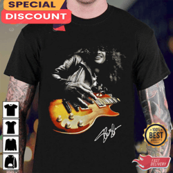 Guitar Shredding Slash Signature Guns N Roses Unisex T-Shirt, Gift For Fan, Music Tour Shirt