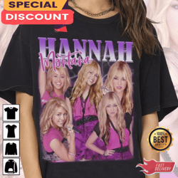Hannah Montana Vintage 90s Style Unisex T-Shirt, Gift For Fan, Music Tour Shirt
