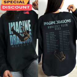 Imagine Dragon Mercury World Tour Sweatshirt For Fans, Gift For Fan, Music Tour Shirt