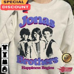 Jonas Brothers The Album Happiness Begins T-shirt, Gift For Fan, Music Tour Shirt
