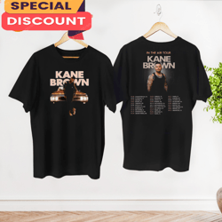 Kane Brown Tour Merch 2024 In The Air Tour, Gift For Fan, Music Tour Shirt