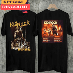 Kid Rock World Tour US 2023 Shirt Best Gift For Passionate Fans, Gift For Fan, Music Tour Shirt