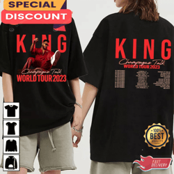 King Champagne Talk World Tour 2023 Music Tour Double Sided T-Shirt, Gift For Fan, Music Tour Shirt