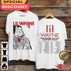 Lil Wayne Tha Carter Tour 2023 Two Sides Unisex Tshirt, Gift For Fan, Music Tour Shirt