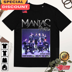 Maniac Stray Kids Vintage Retro KPOP T-Shirt, Gift For Fan, Music Tour Shirt