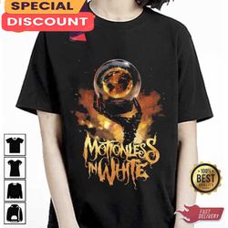 motionless in white tour 2023 rock band tshirt, gift for fan, music tour shirt