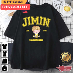 Park Jimin Chibi Cute Vintage Bangtan Boys BTS Unisex T-Shirt, Gift For Fan, Music Tour Shirt
