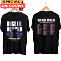 Russell Howard Live 2023 UK Tour Music Concert Shirt For Fan, Gift For Fan, Music Tour Shirt