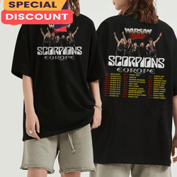 Scorpions Shirt Love At First Sting Tour, Gift For Fan, Music Tour Shirt