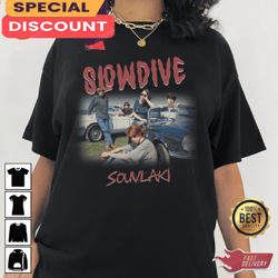 Slowdive Vintage When the Sun Hits Souvlaki T-Shirt, Gift For Fan, Music Tour Shirt