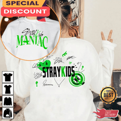 Stray Kids Maniac Stray Kids World Tour Sweatshirt, Gift For Fan, Music Tour Shirt
