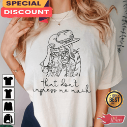 That Don t Impress Me Much Shirt Shania Twain Graphic Tee, Gift For Fan, Music Tour Shirt