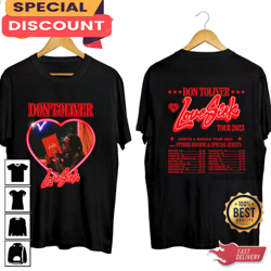 Three Love Sick Don Toliver Tour 2023 T-shirt, Gift For Fan, Music Tour Shirt