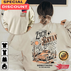 Zach Bryan Something In The Orange American Heartbreak Westerm Country Music Unisex Shirt, Gift For Fan, Music Tour Shir