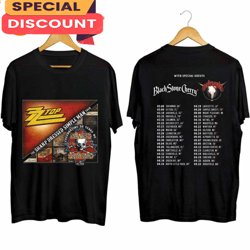 ZZ Top and Lynyrd Skynyrd Shirt Tour 2024, Gift For Fan, Music Tour Shirt