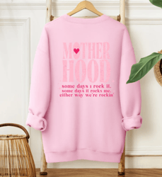Motherhood Some Day I Rock it Sweatshirt, Motherhood Rock Sweatshirt, Motherhood Crewneck, Mama Hoodie