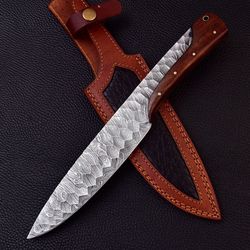 Damascus steel Hunting knives-12" Damascus steel bowie knife/survival/camping