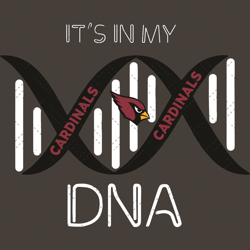 DNA And Arizona Cardinals Svg, Sport Svg, DNA Svg