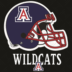 Logo Arizona Wildcats Helmet Svg, Sport Svg, Helmet Svg Arizona Wildcats Svg