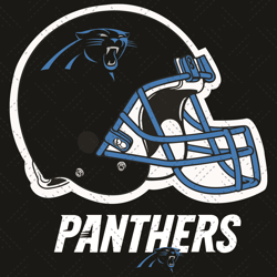 Logo Carolina Panthers Helmet Svg, Sport Svg, Helmet Svg