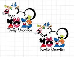 Bundle Family Vacation Png, Magical Kingdom Png, Family Png
