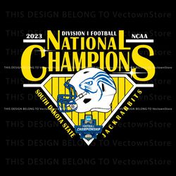 2023 FCS Football National Champions South Dakota State SVG, Trending Digital File