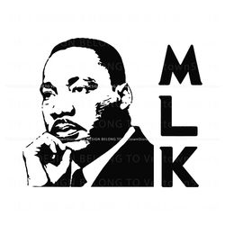 MLK Day Martin Luther King SVG, Trending Digital File