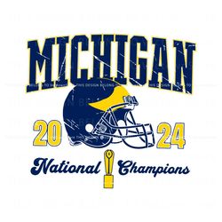 Vintage Michigan National Champions SVG, Trending Digital File