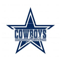 Dallas Cowboys Logo Football Team Svg Download, Trending Digital File