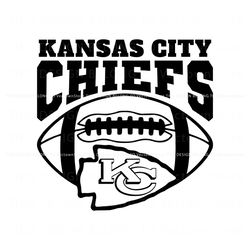 Kansas City Chiefs Football Logo Svg Digital Download, Trending Digital File