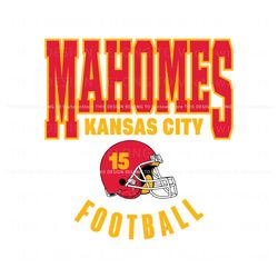 Patrick Mahomes Kansas City Football SVG Download, Trending Digital File