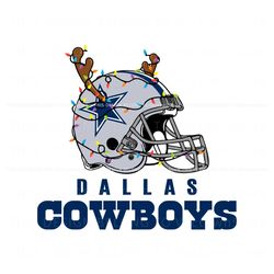 Dallas Cowboys Helmet Deer Antlers SVG, Trending Design File