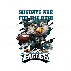 Retro Sundays Are For The Bird NFL PNG, Trending Design File