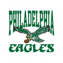 Vintage Philadelphia Eagles Football SVG, Trending Design File