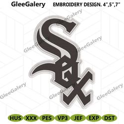 Chicago White Sox logo MLB Embroidery Design