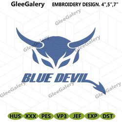 Duke Blue Devils Logo Embroidery Design, Duke Blue Devils NCAA Embroidery