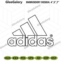 Adidas Moutain Outlines Logo Embroidery Download File