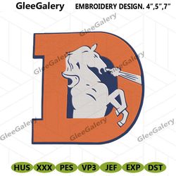 Denver Broncos logo NFL Embroidery, Denver Broncos Embroidery Download File