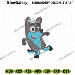 Bluey Cartoon Embroidery Files, Bluey Characters Embroidery File Download, Bluey Machine Embroidery Download Instant
