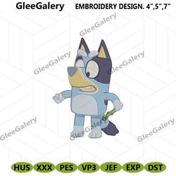 Bluey Embroidery File, Bluey Characters Embroidery Download File, Bluey Cartoon Characters File Embroidery