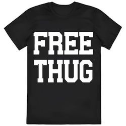 Boomin Young Thug Wearing Free Thug Shirt